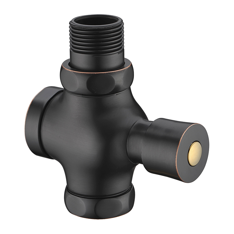 Rose Gold Finish Manual Toilet Dual Flush Valve