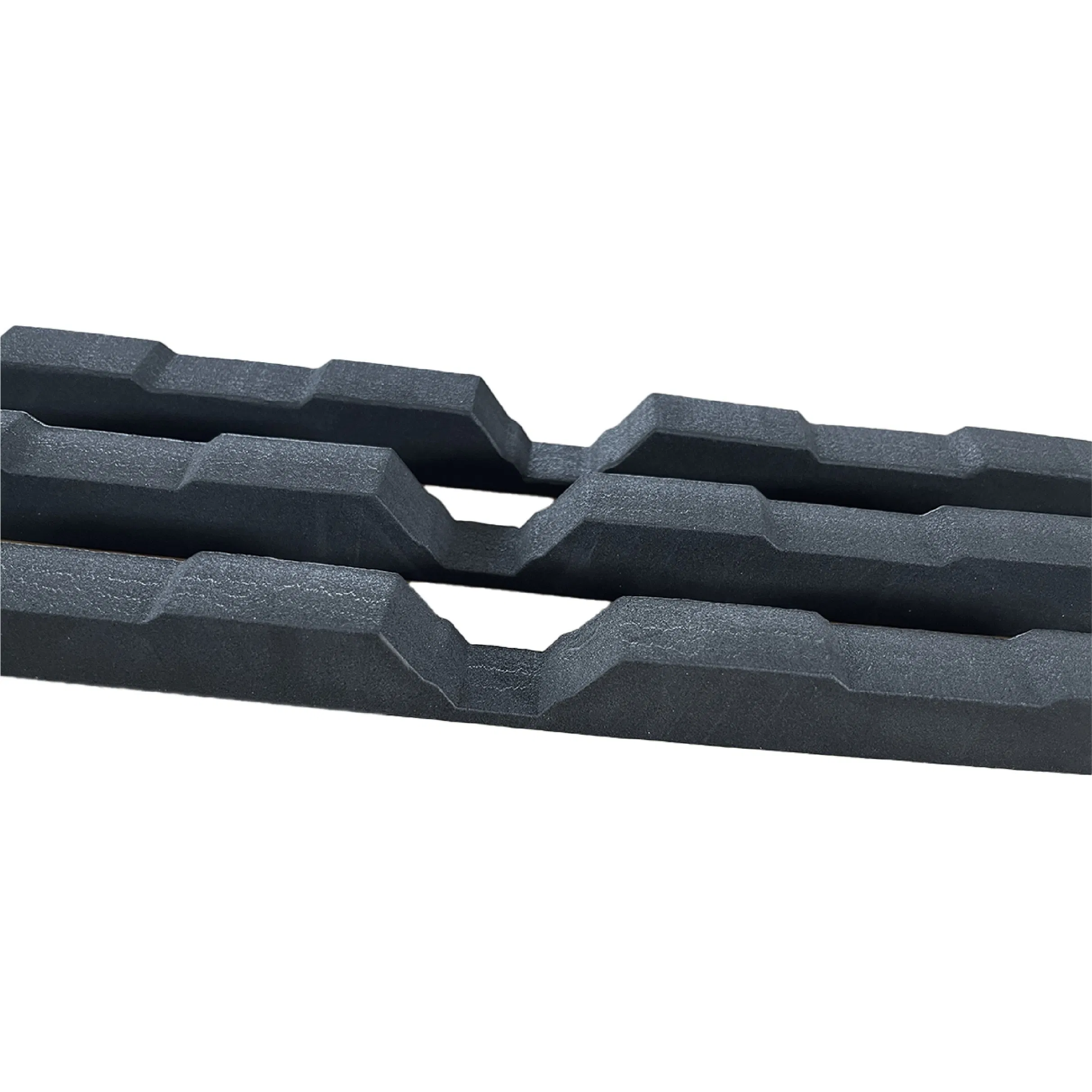 914mm Long Horizontal Black Foam Roof Closure Strips