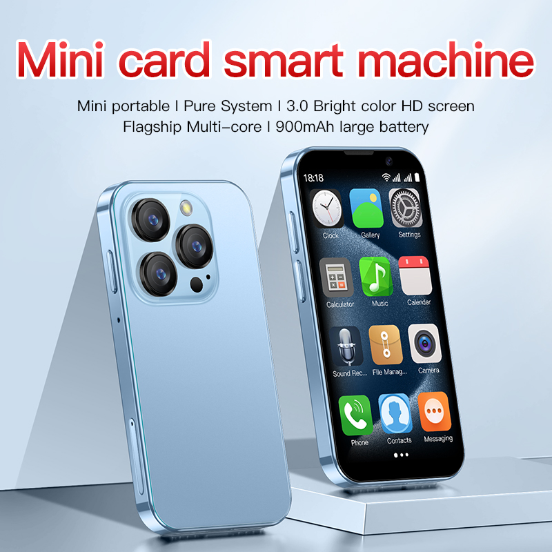Xs18 PRO 2GB+16GB 3.0 Inch Android 9.0 Mtk6580 Quad Core Mini Phone 3G Network Dual SIM Soyes Mini Mobile Phone