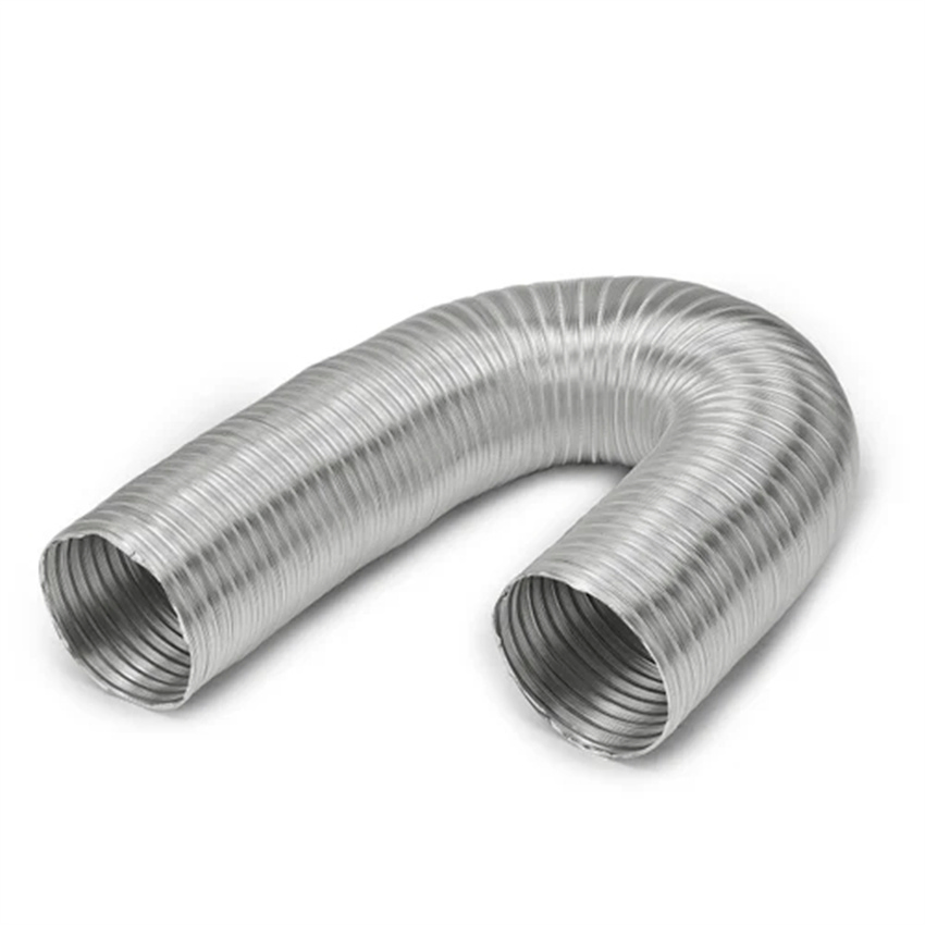 High Quality Aluminum Flexible Ducting Flexible Semi-Rigid Flexible Duct Hose for Kitchen Aluminum Wire Duct