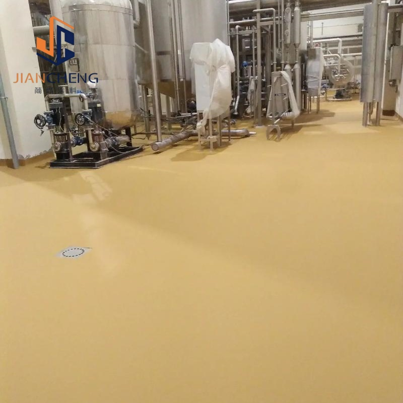Four-Component High-Strength Polyurethane and Cementitious Based for Flooring in The Seafood Industry System