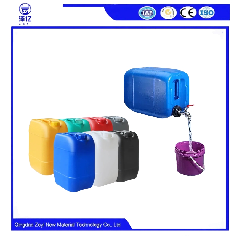 Lightweight Plastic Drum Square Bucket Ease Manual Handling Processes