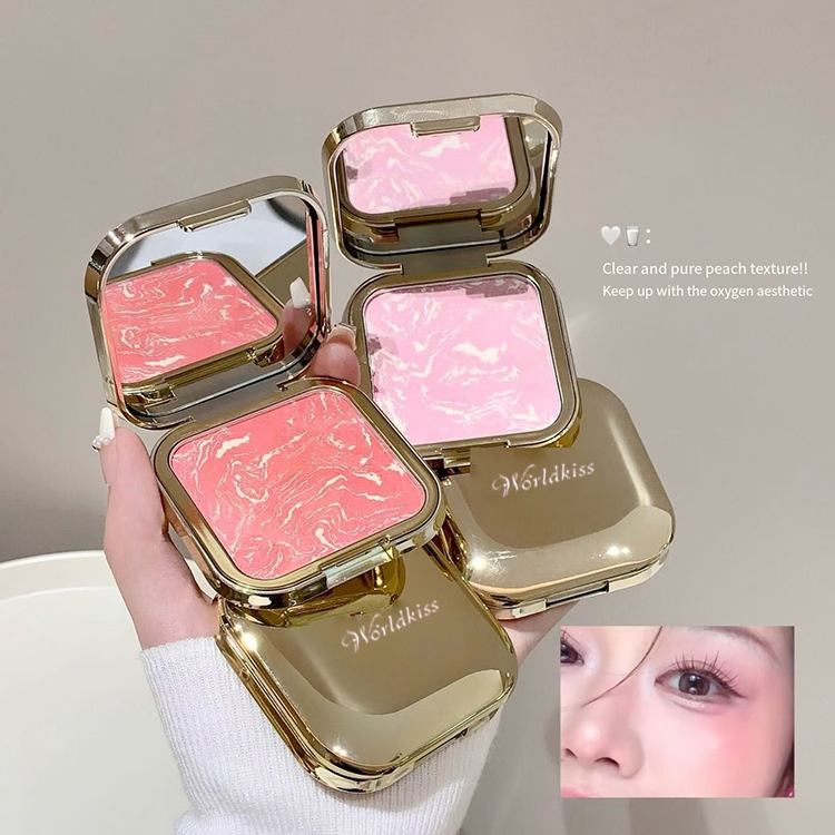 Custom Vegan Cruelty-Free Mineral Waterproof Matte Nourishing Blush Travel Universal Tone Palette