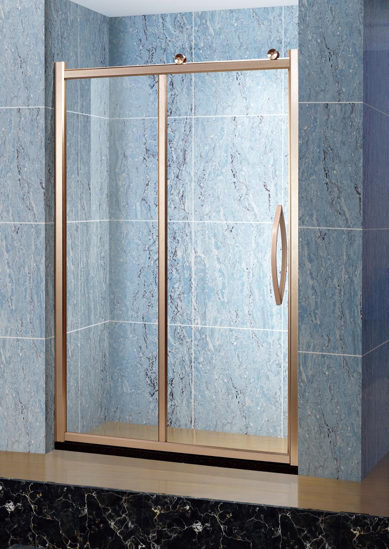 Premium-Antiscald Sliding Glass Customizable Bathroom Shower Door