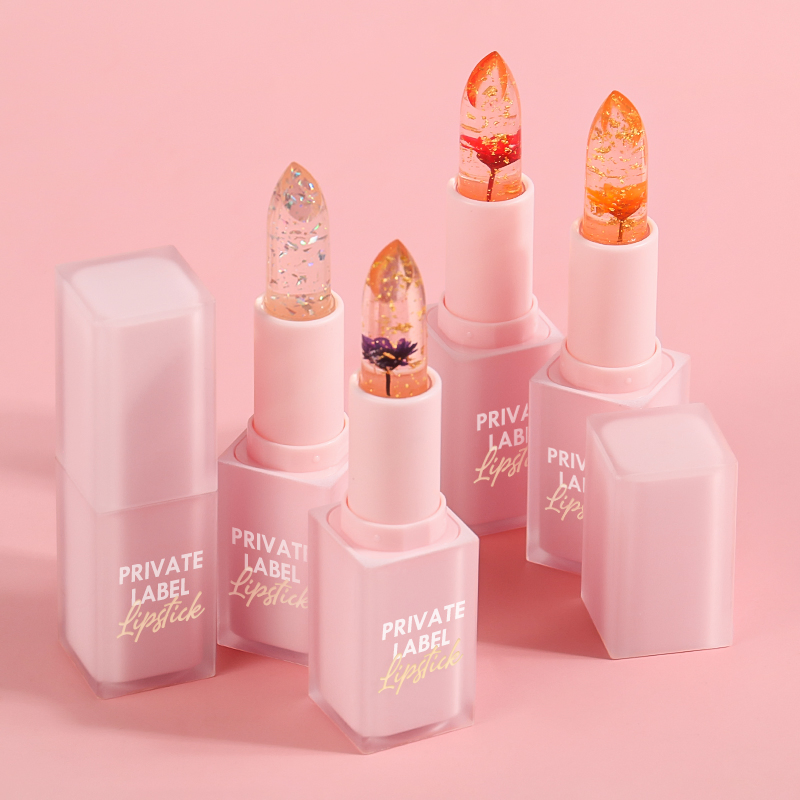 2024 New Color-Changing Flower Lipstick Vegan Makeup