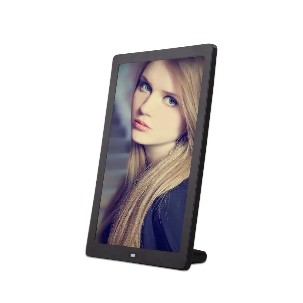 12 Inch TFT LCD Screen LED Backlight Vertical Digitla Photo Frame with Optional Full HD 1080P