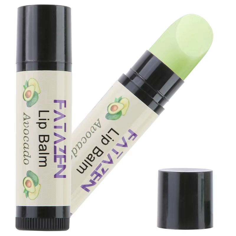 Beauty Products Organic Honey Shea Butter Lip Balm Private Label Avocado Flavor Eco Chapstick OEM Odmmoisturizing Lip Butter