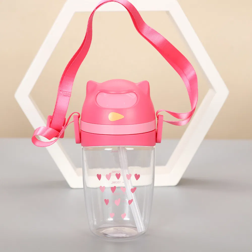 Toddler Leak-Proof Plastic Cup Children's Sports Water Bottle