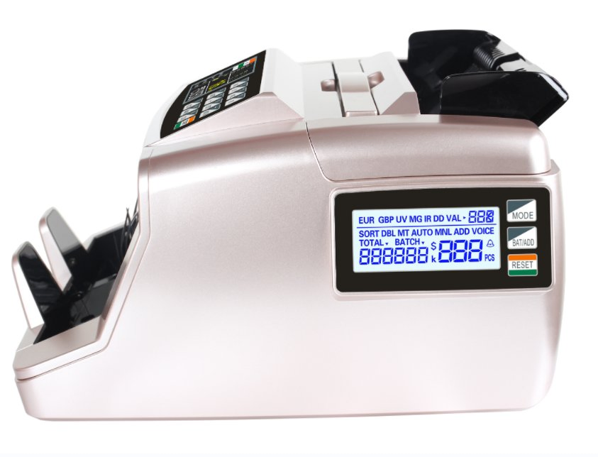 Financial Equipment Bill Counters Currency Counter Money Detector Cashing Counting Machine Banknote Counter Money Checking Machine Banknote Detector