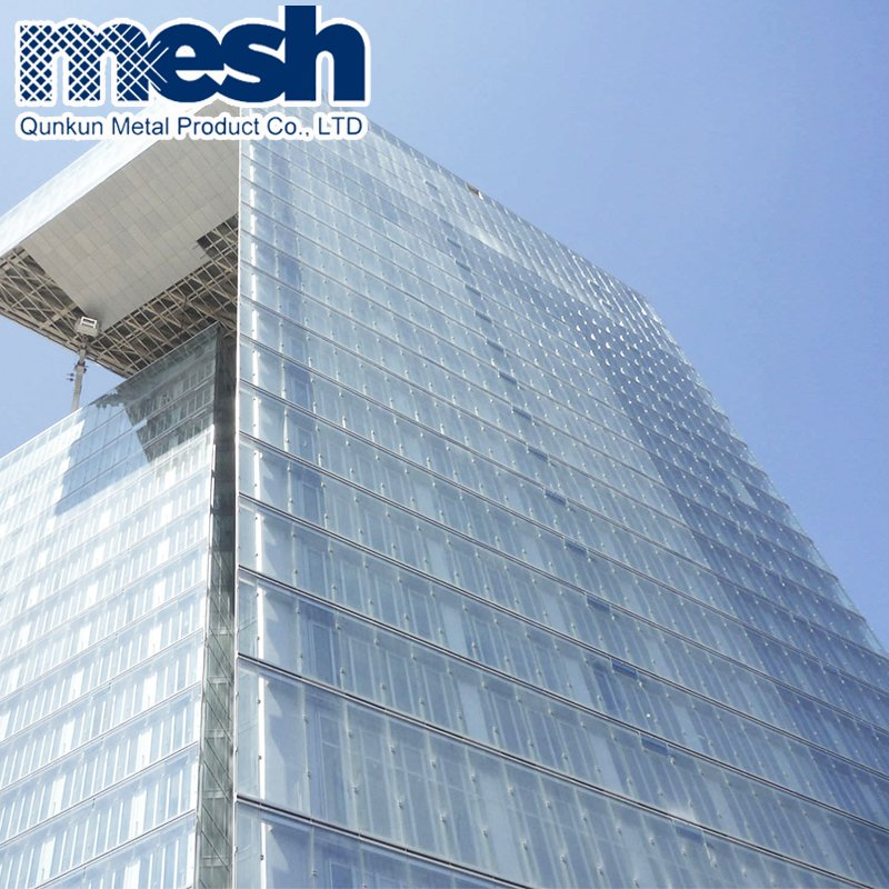 Stainless Steel Glass Laminated Mesh Decoration Metal Wire