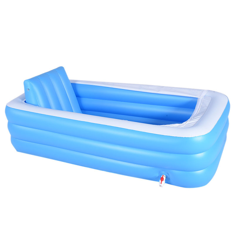 Comfortable and Wrapped Folding Portable Adult Inflatable Bathtub Cold/ Hot Bath Tub