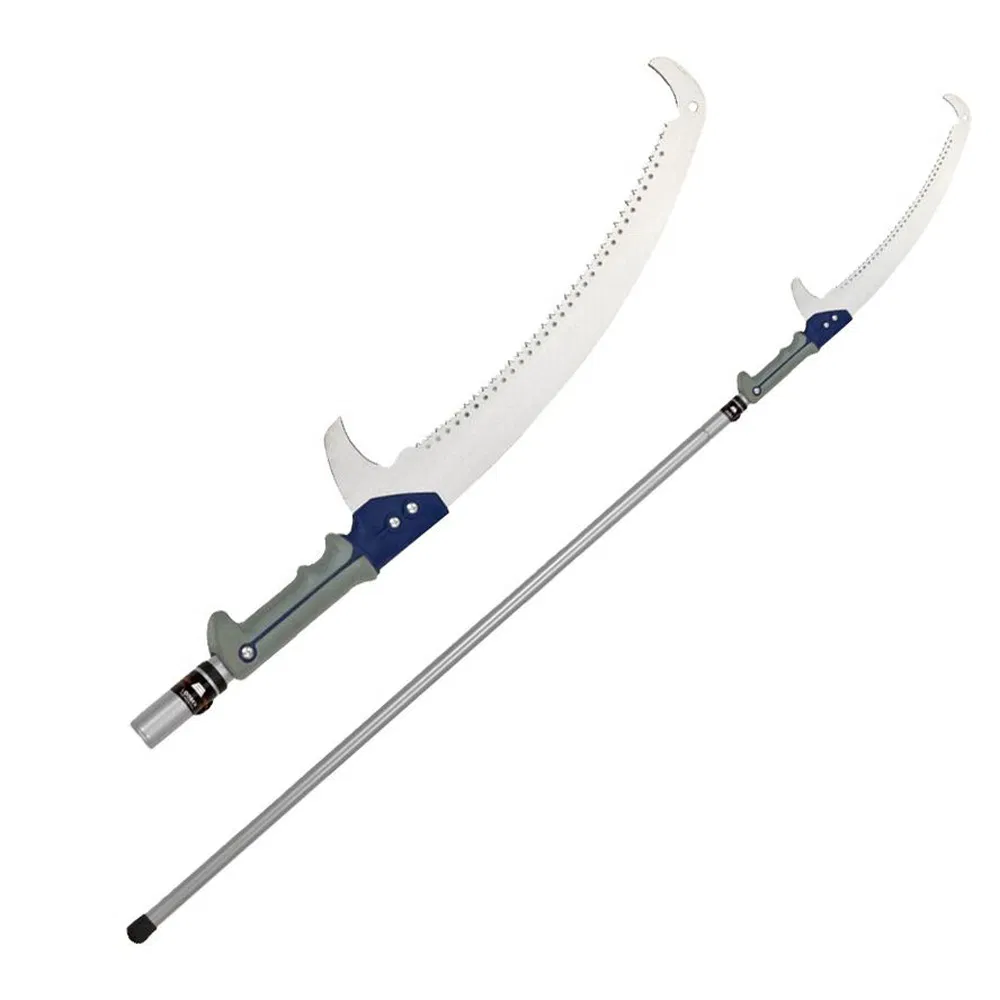 Garden Pruning Saws Outdoor Hand Saw Portable Curve Saw Long Reach Hand Saw with Single Hook