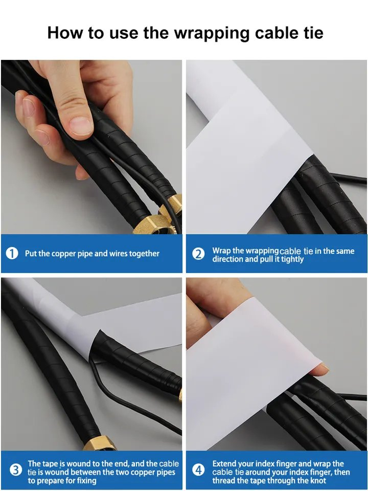 Air Conditioner Copper Pipe Bandage Tape Insulation Pipe Wrapping Tape