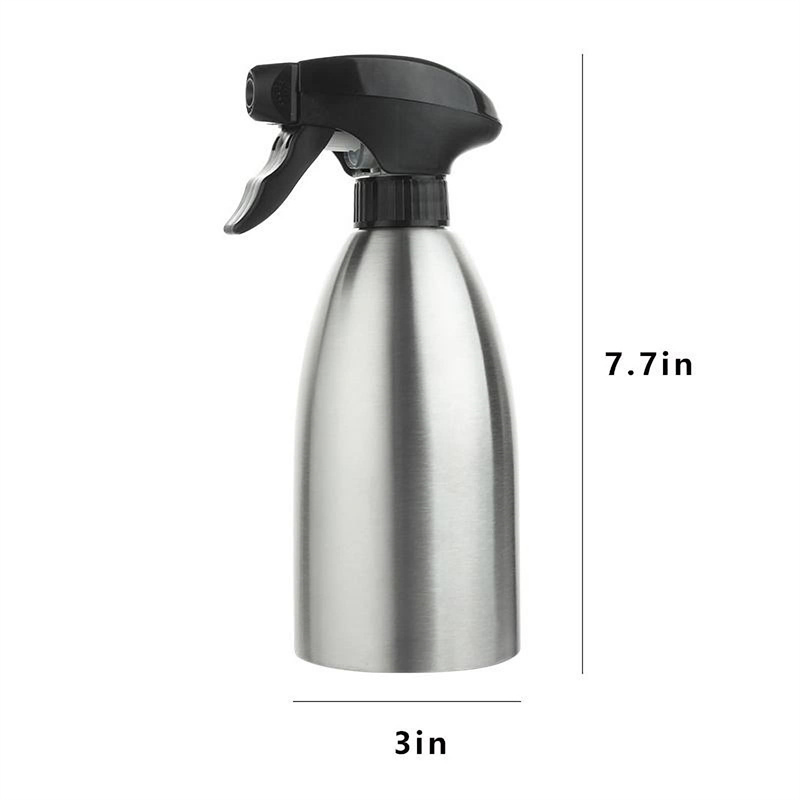 500ml Sauce Vinegar Sprayer Dispenser Stainless Steel Olive Oil Sprayer Bottle