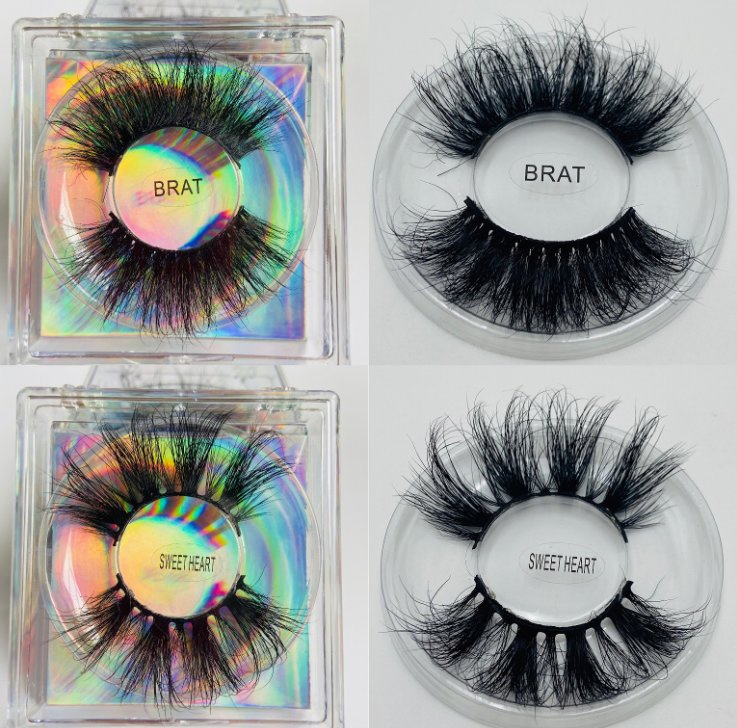Wholesale Factory Make up Lashes Mink Eyelash Handmade Eye Lash