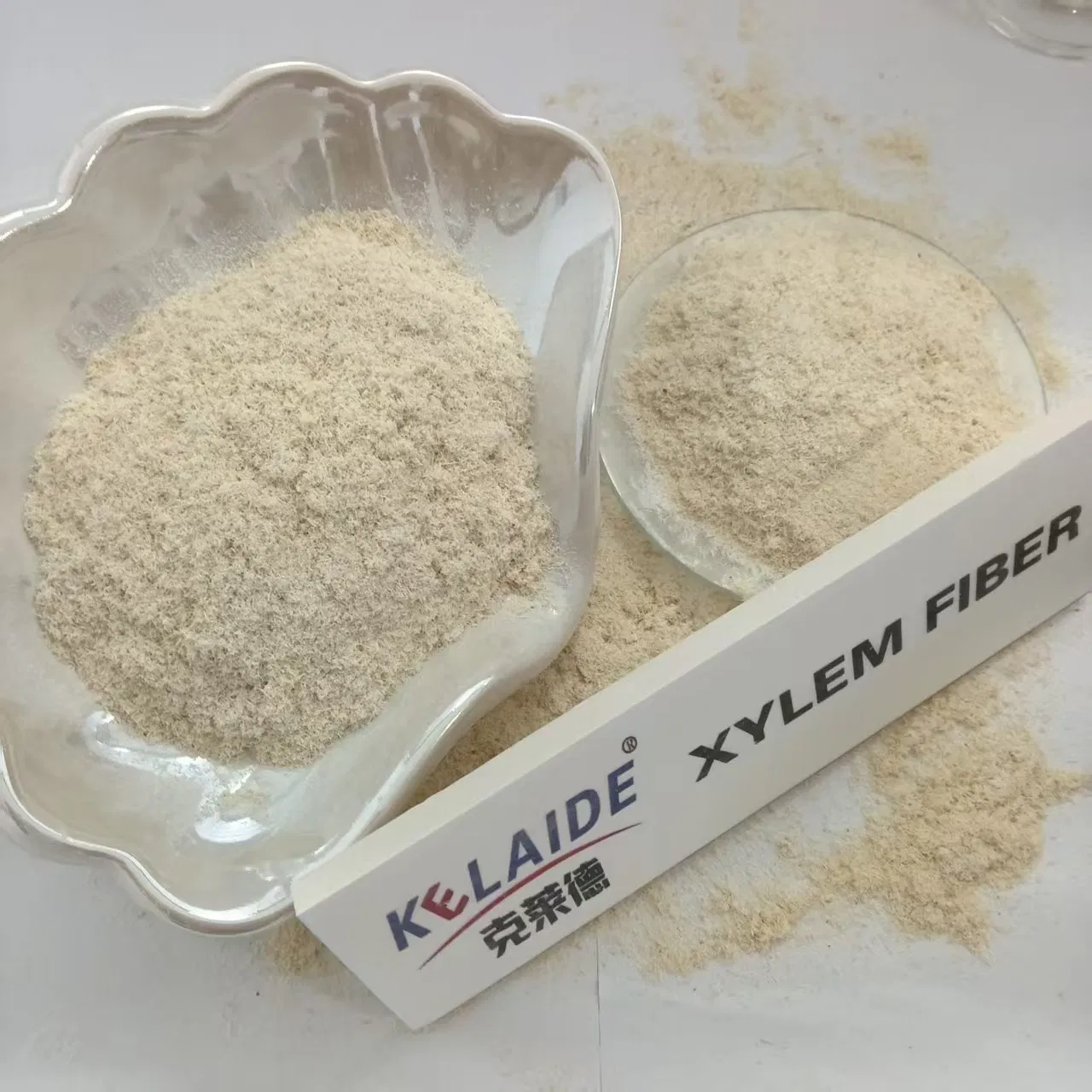 China Factory Supply Wood Cellulose Fiber Building Material Additives Xylem Fiber