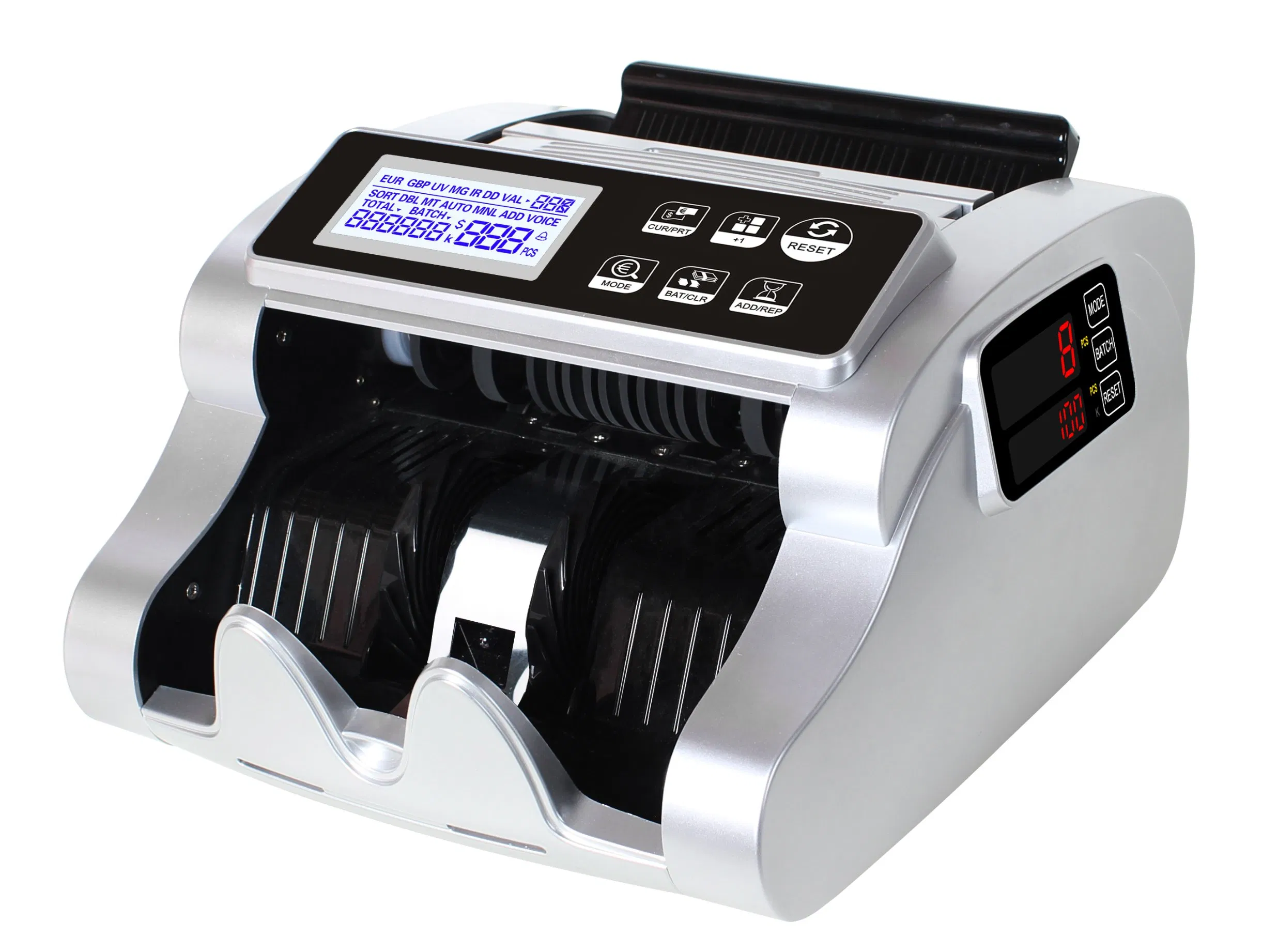 Al-1100 Touch Keypad Fake Currency Banknote Paper Money Detector Bill Counter