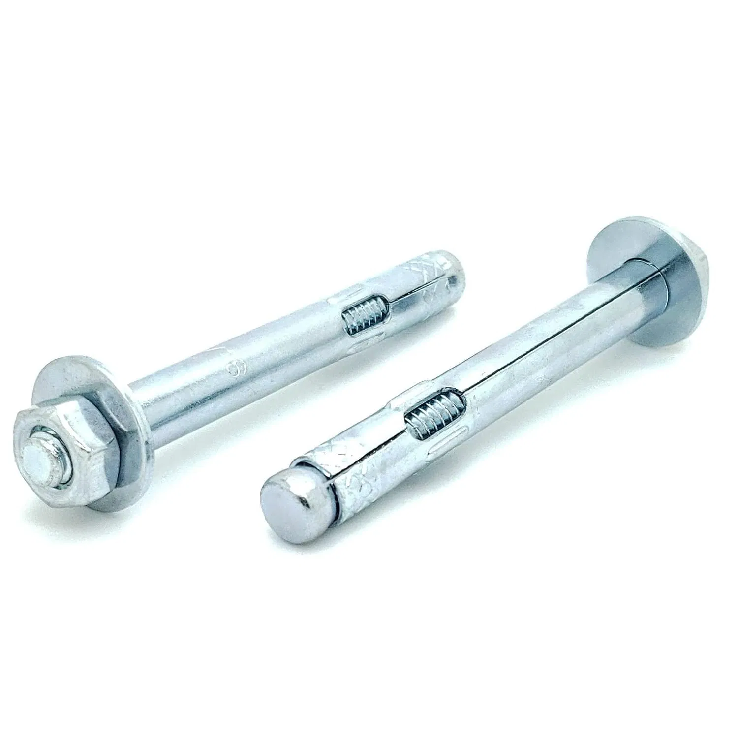 Анкерный болт с шестигранной гайкой 5/16" x 2-1/2", оцинкованный