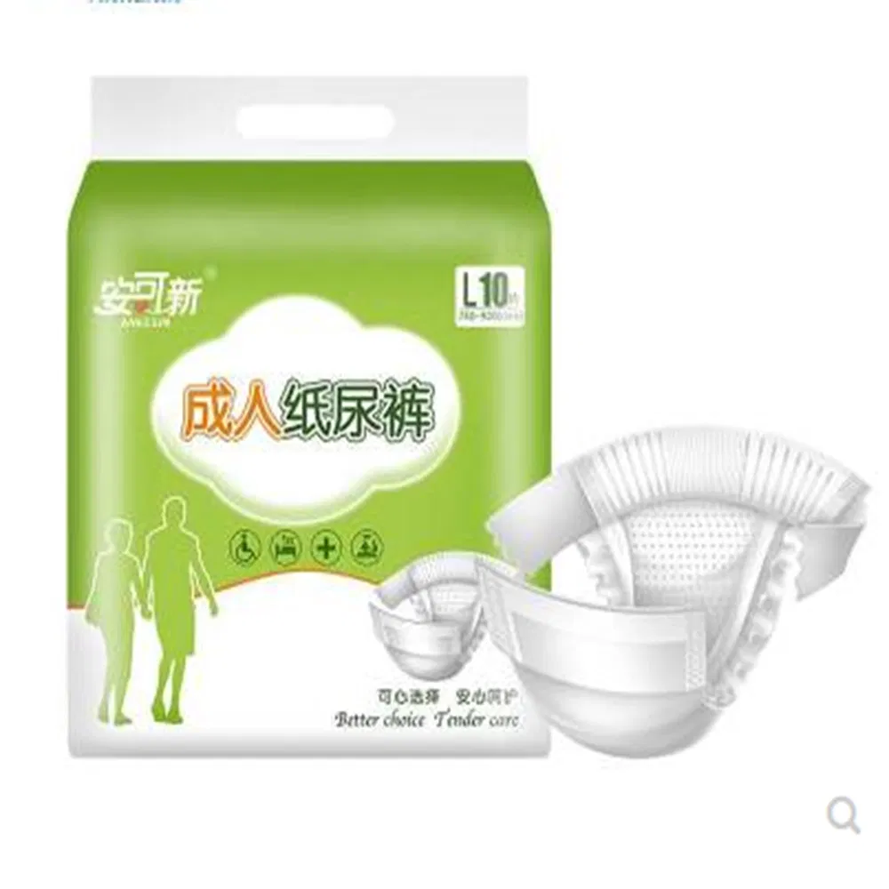 Diaper Manufacturer Dealer Factory Thick Feel Adult Incontinence Care Breathable OEM Disposable Diapers Adult Diaper