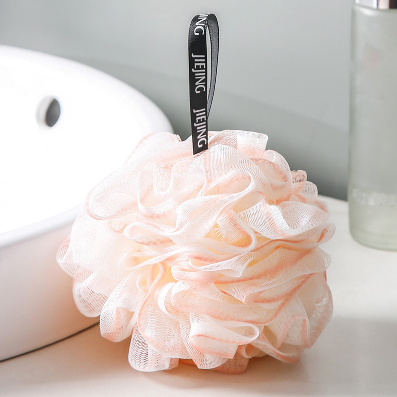 Large Bath Ball Rich Bubble Bath Towel Scrubber Body Cleaning Mesh Shower Wash Sponge Bathroom Accessories
