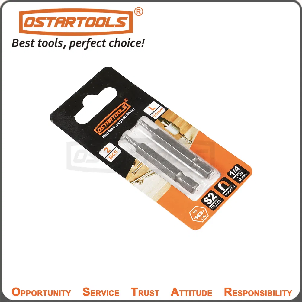 Durable Hex Quick Shank Square Insert Screwdriver Bits