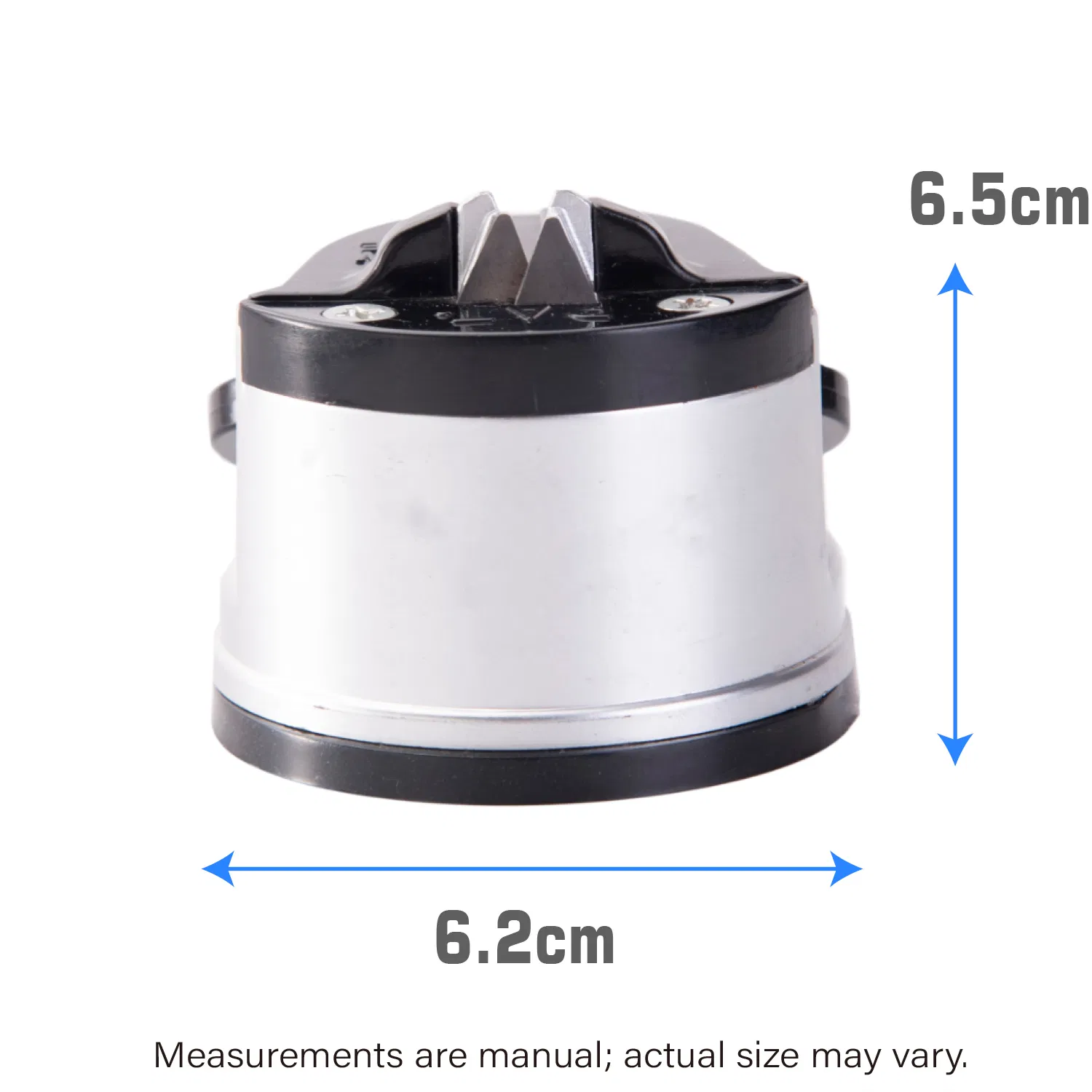 Sliver Knife Sharpener Powergrip Suction Base 200X Force Increase Mini Size Fast 3 Step Sharpening for Most Kitchen Knives Tool