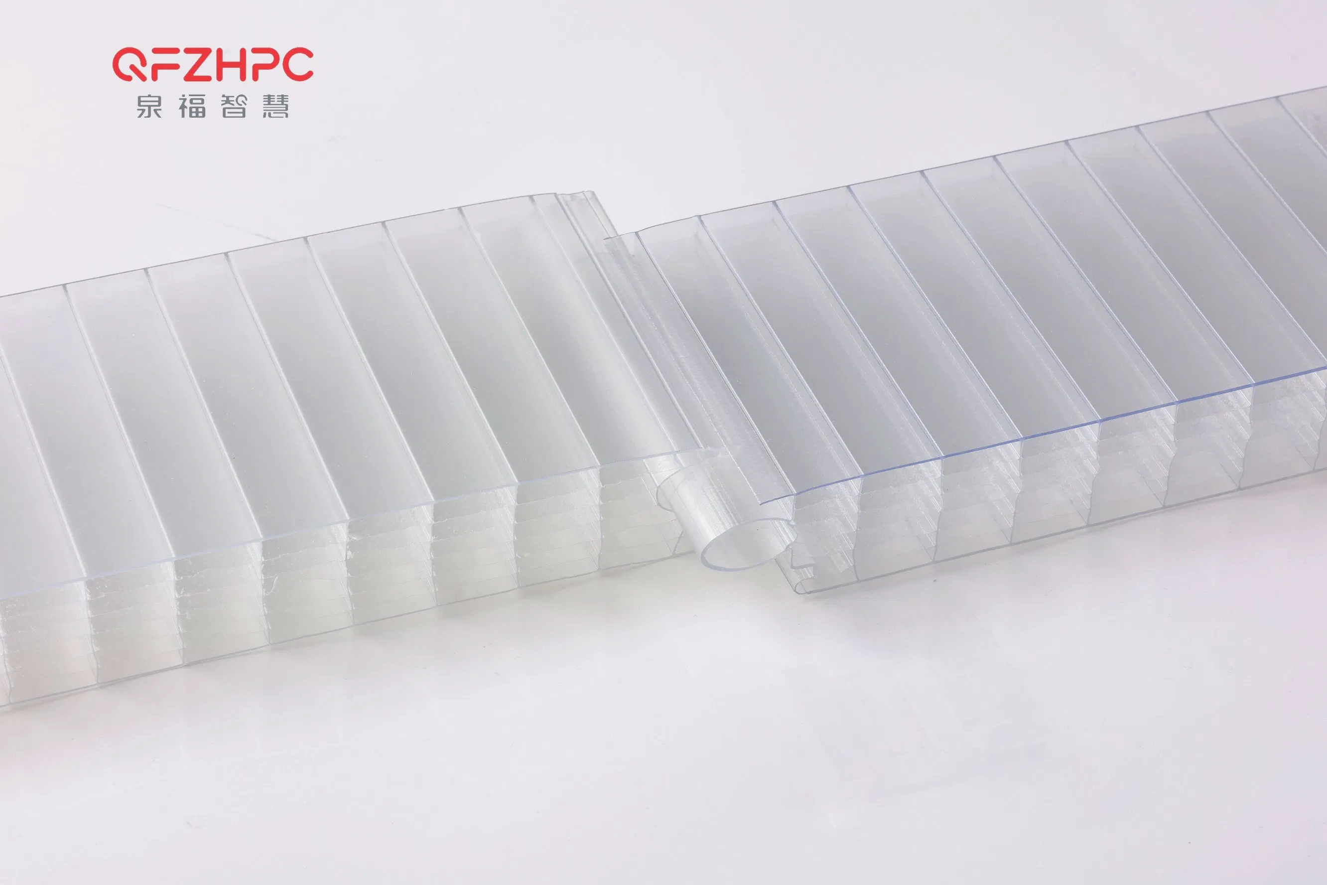 Light Crystal Plug-in Polycarbonate Hollow Sheet for Decoration/Partition/Wall/Curtain Wall