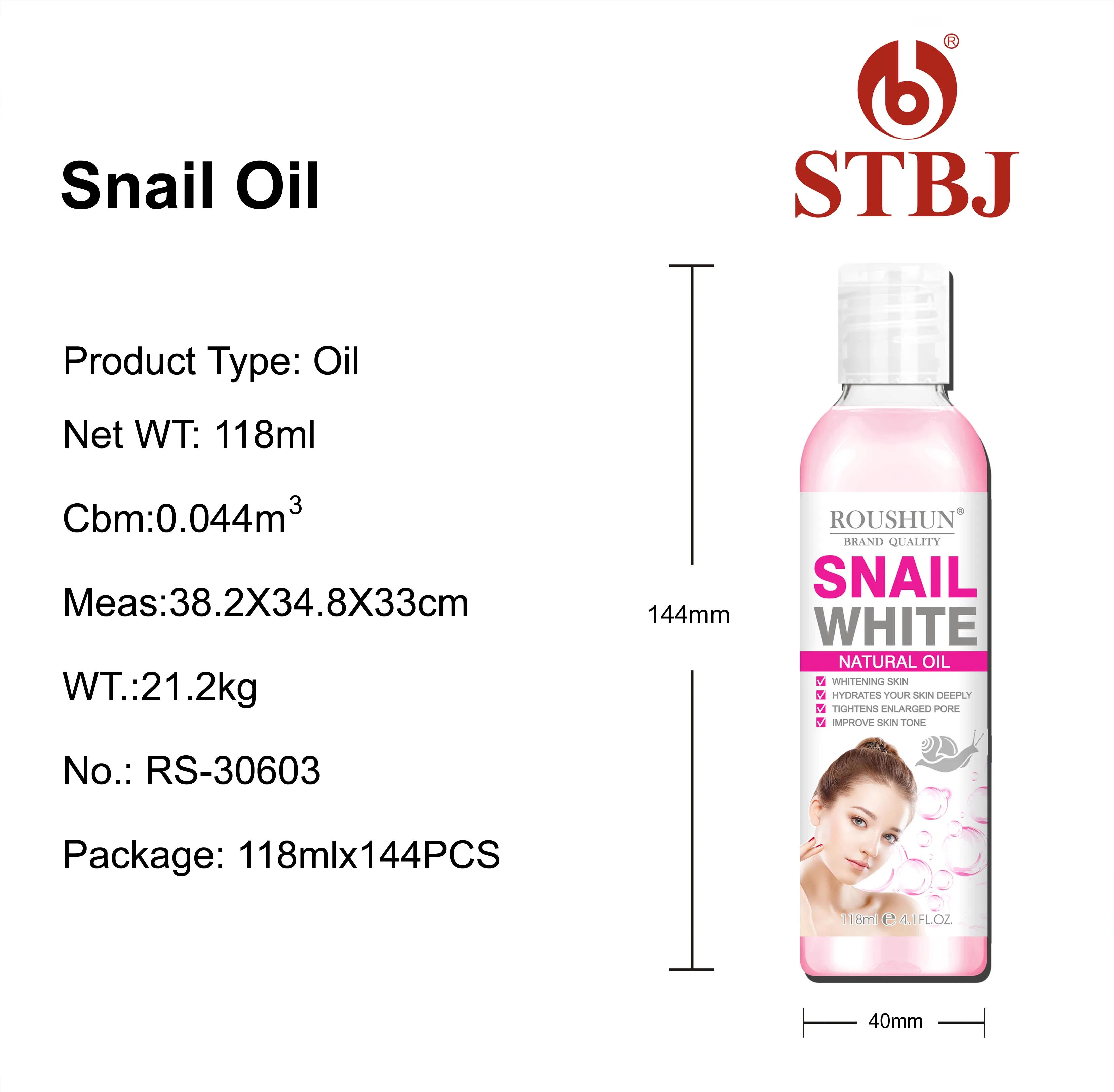 Roushun Snail White Natural Oil Whitening Skin Hydrate Your Skin Deeply