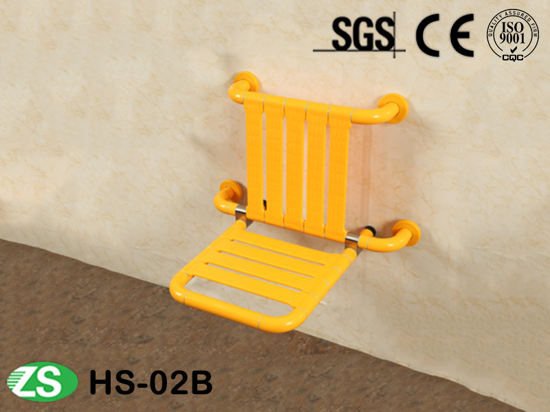 Bathroom Wall Mounted Folding Shower Seat for Elderly