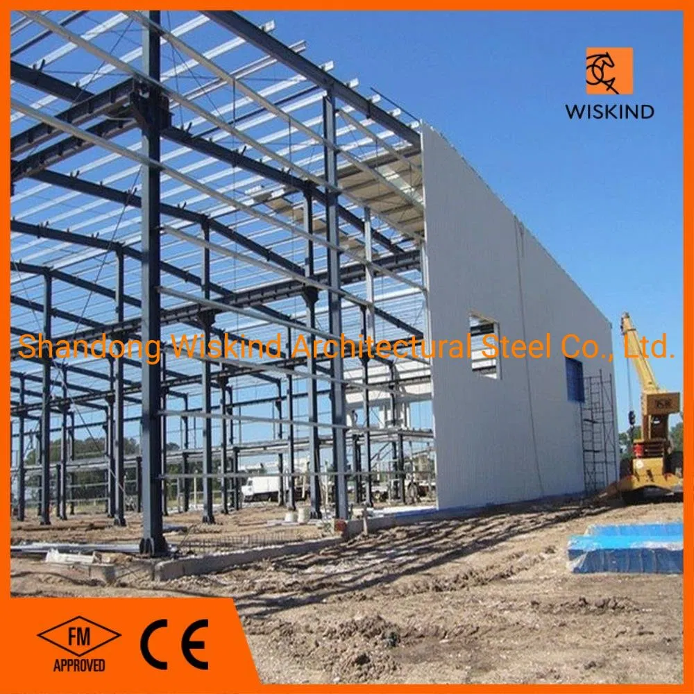 Q235B Modular Heavy Prefabricated Metal Light Steel H Column Manufacturer for Stadium