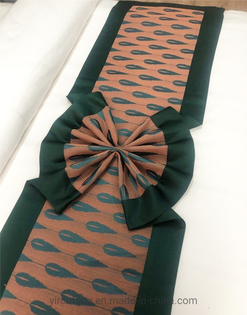 Classical Designer Soft Size of Queen Hotel King Size Bed Runner