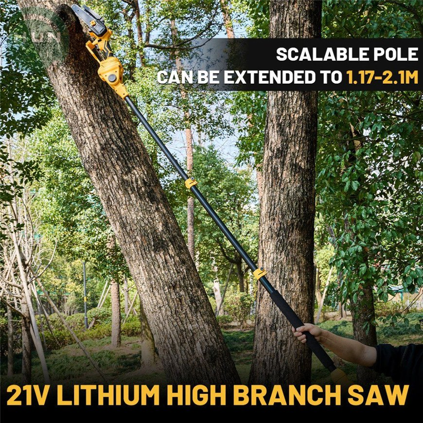 Телескопическая штанга для сада с инструментами, алюминиевый сплав