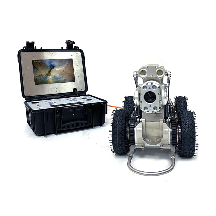 5% Discount Construction Pipe Inspection Tools Sewer Drain Pipeline Detection Crawler Robot Camera