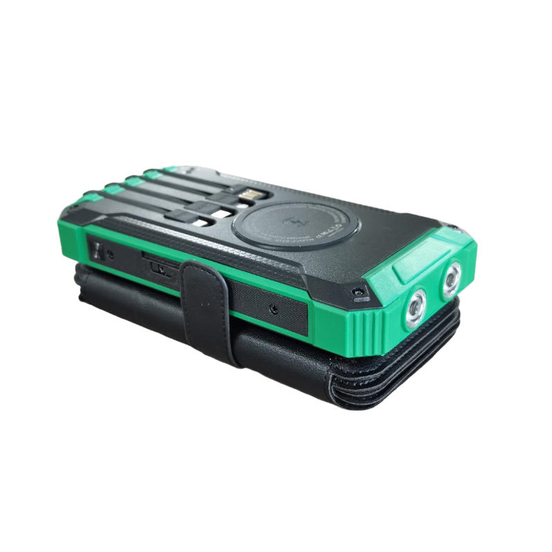 Портативный Power Bank с беспроводной и солнечной зарядкой 10000/20000 мАч