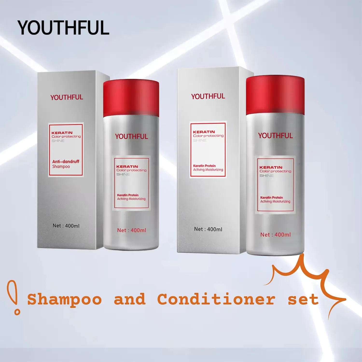 Keratin Protein Treatment Restore Shine Hair Conditioner