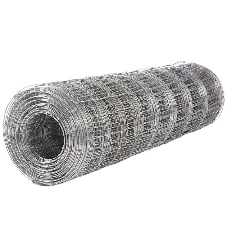 High Quality Galvanized Fixed Knot Wire Mesh Farm Fence Cattle Deer Horse