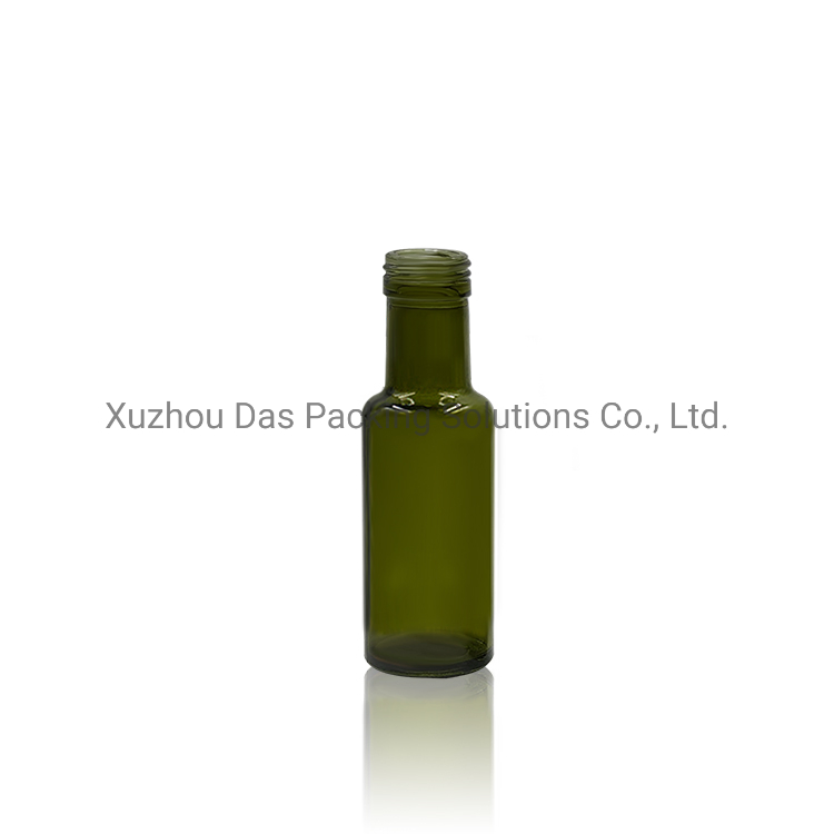 100ml Round Dark Green Marasca Glass Bottle Olive Oil Bottle