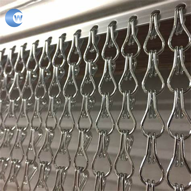 Hot Sale Chain Link Curtains/Fly Screens/Aluminum Chain Door Curtain/Home Curtain