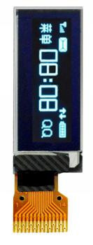 16*2 OLED Display 1/16 Duty 6800 Interface White Color Small OLED Display