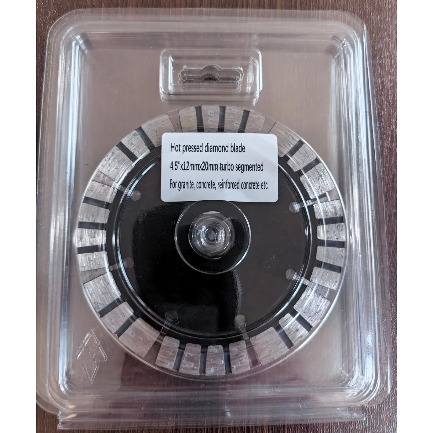 125mm Hot Press Turbo Segment Diamond Cutting Saw Blade for Concrete Granite