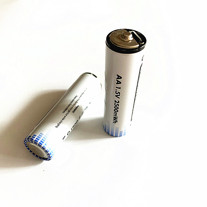 OEM 1500mwh Type C Port USB 1.5V AAA Lithium Rechargeable Battery