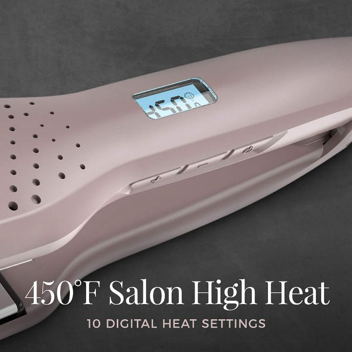 Innovation Iron Salon High Heat Professional Salon Barber Electric Hair Straightener