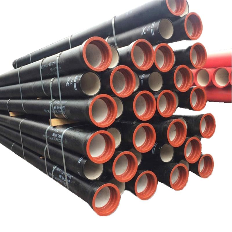 Hot Sale Pn16 Pn25 K8/K9 C25 C30 C40 Water Supply Pressure Ductile Iron Pipe Class K9 Price Cast Iron Pipe Manufacturers Ductile Iron Pipe