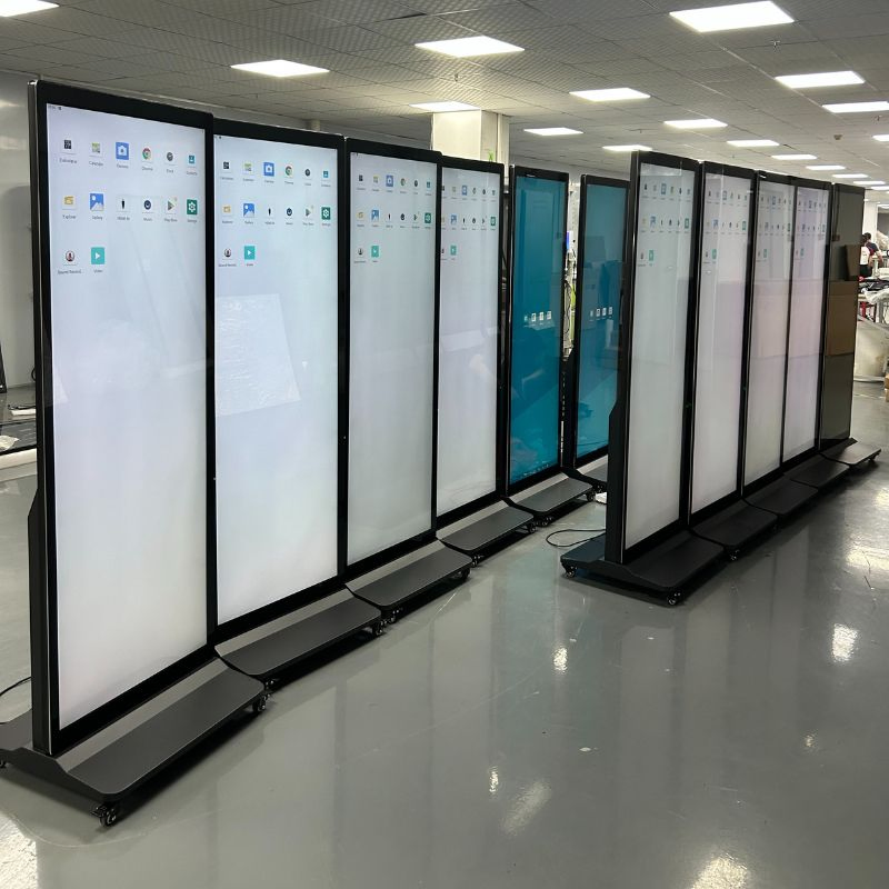 Factory Price 70" 75" 86"Digital Signage Interactive Kiosk Commercial LCD Screen Stand Advertising Touch Display