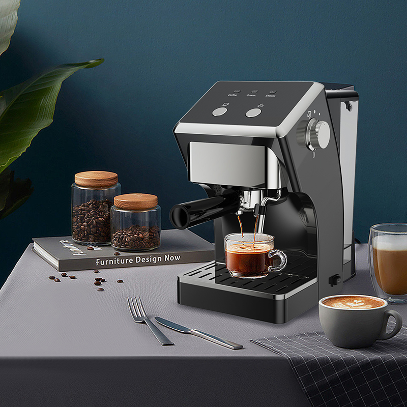 Jewin Newest Home Espresso Coffee Maker 1000W 1.5L Semi Automatic