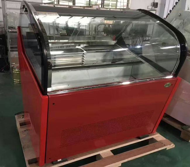 Морозильная витрина для мороженого с 18 контейнерами