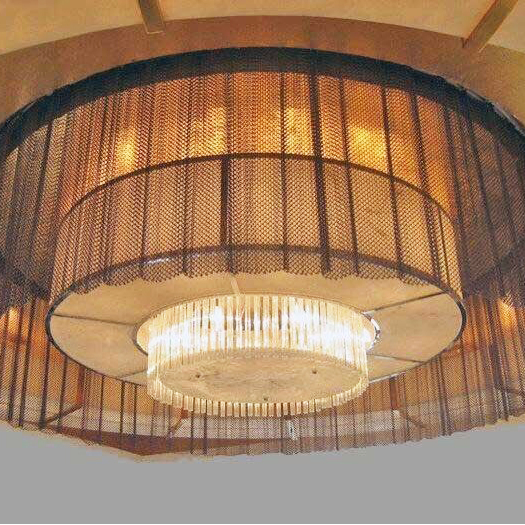 Stainless Steel Decorative Wire Interior Fitting Mesh Cladding Metal Mesh Curtain Wall