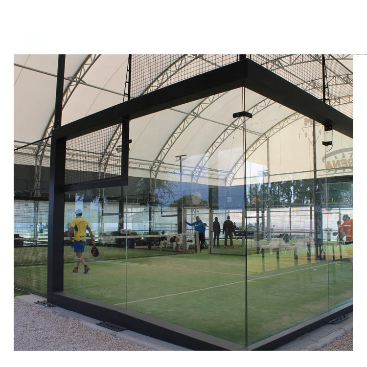 Padel Court with Roof Outdoor Padel Court Rain Roof Custom Padel Tennis Court Roof