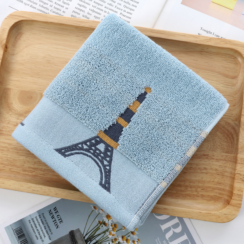 Customized Embroidered Logo Towels for SPA 100% Cotton Terry Luxury Jacquard Bath Towel Hotel Towels