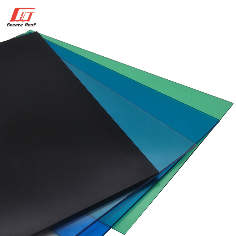 Factory Price Weather Resistance 100% Virgin PC Material Transparent Polycarbonate Solid Sheet